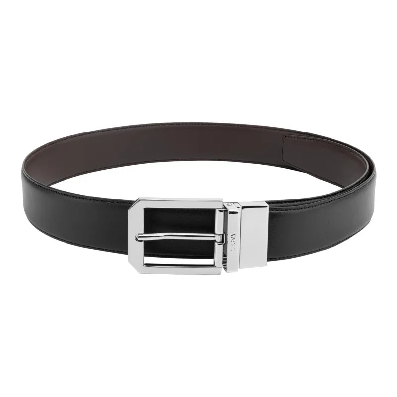 Ermenegildo Zegna Logo-Engraved Buckle Belt-1