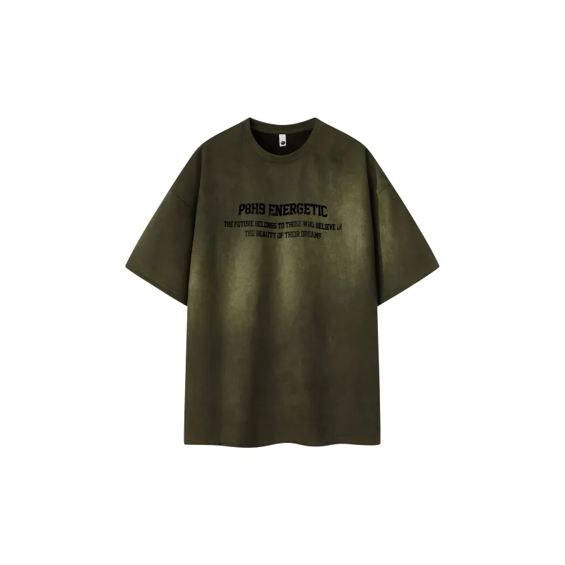 P8H9 Suede Short Sleeved T Shirts Unisex-10