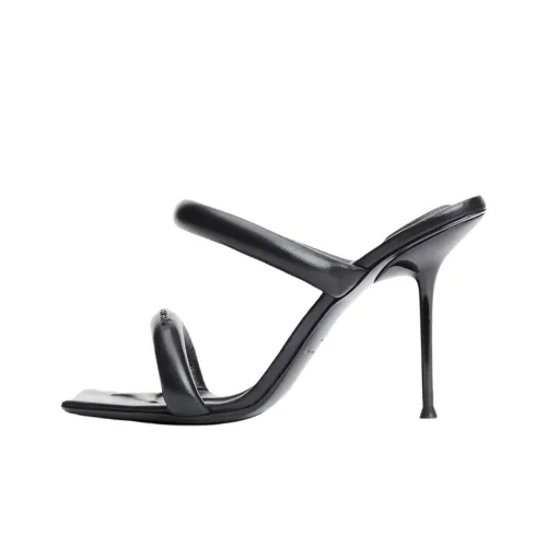 Alexander Wang Julie Slide Slippers Women's Black