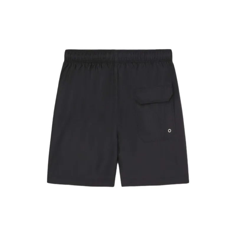 PALM ANGELS Logo Printed Drawstring Swim Shorts-1