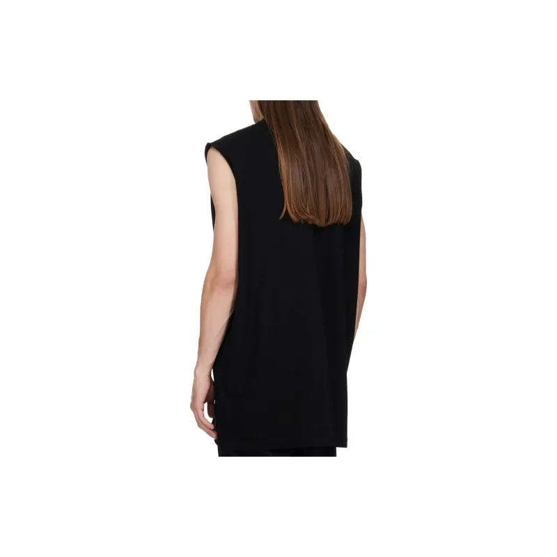 RICK OWENS Splintered Tarp T shirt-1