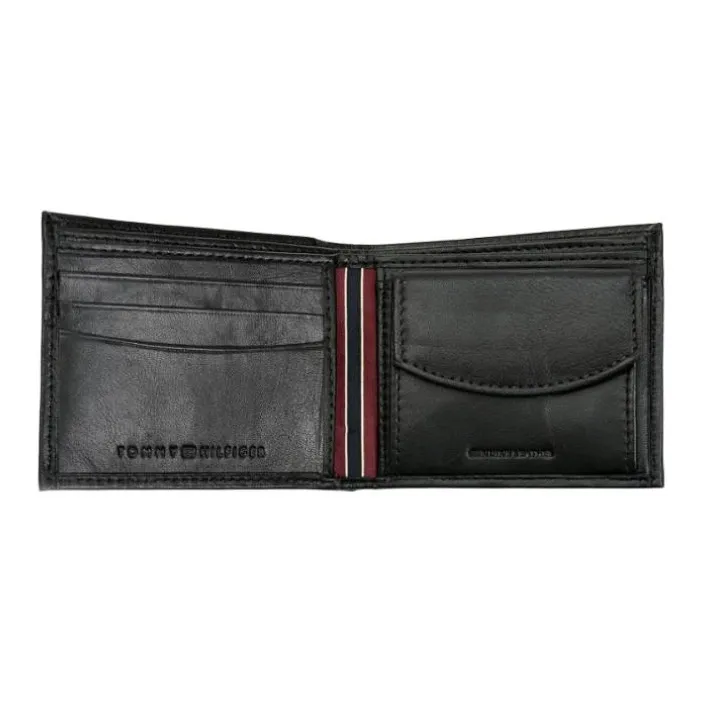 Tommy Hilfiger Leather Wallet Unisex Black-4