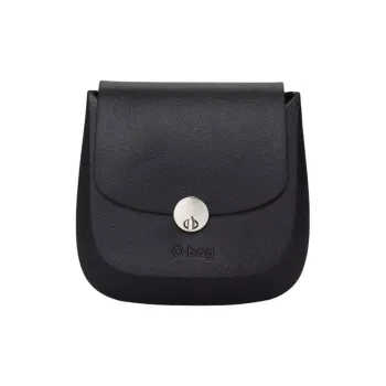 O Bag Thermoplastic Compound One Shoulder Crossbody Clutches Women's Black
