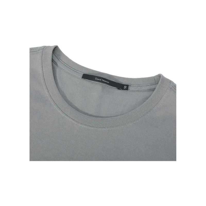 DAVID NAMAN T Shirts Men Gray-2