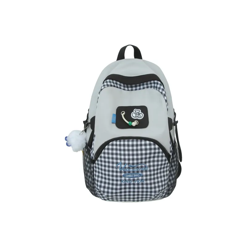 Moonshine Nylon Large Capacity Backpack Computer Backpack Unisex Multicolor-7