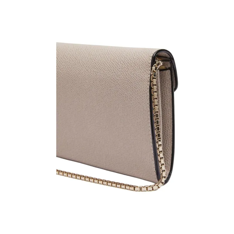 Valextra Iside Millepunte Calfskin Wallet, Shoulder Bag, Crossbody Bag Women's Dark Pink-2