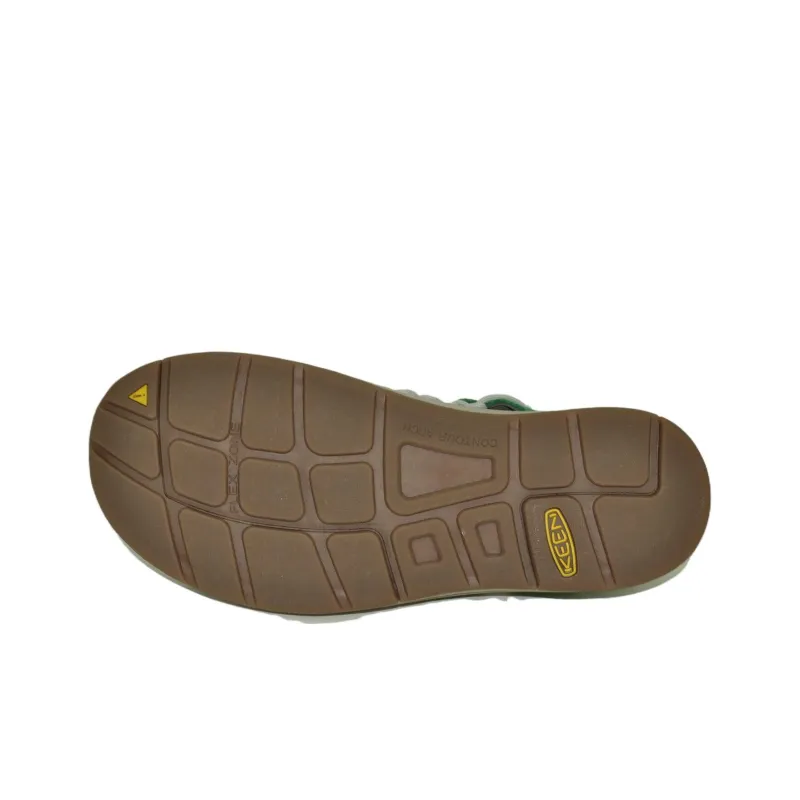 KEEN Uneek Slip Resistant And Breathable River Trekking Shoes Unisex Gray Green-4