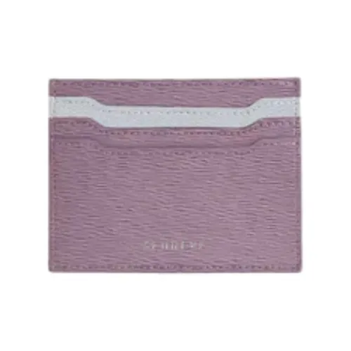 SENREVE Card Holders Purple Lilac With Silver