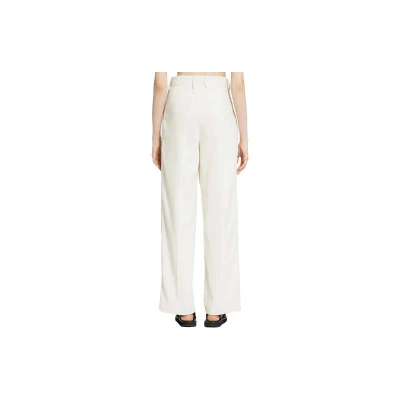 TOTEME High Waisted Straight Leg Pants-1