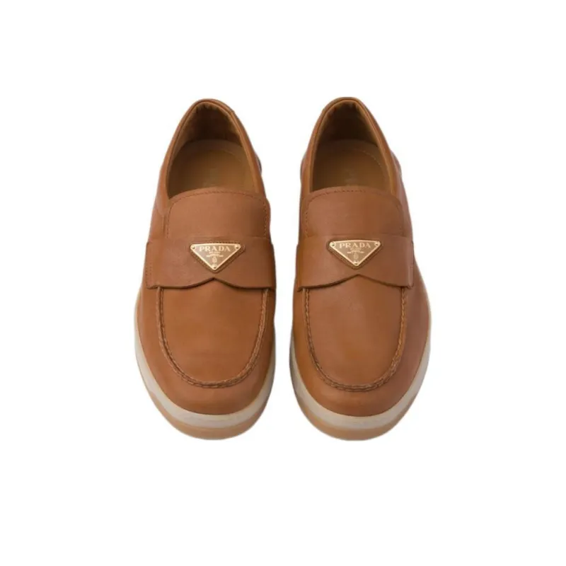 PRADA Loafers Men Caramel-4