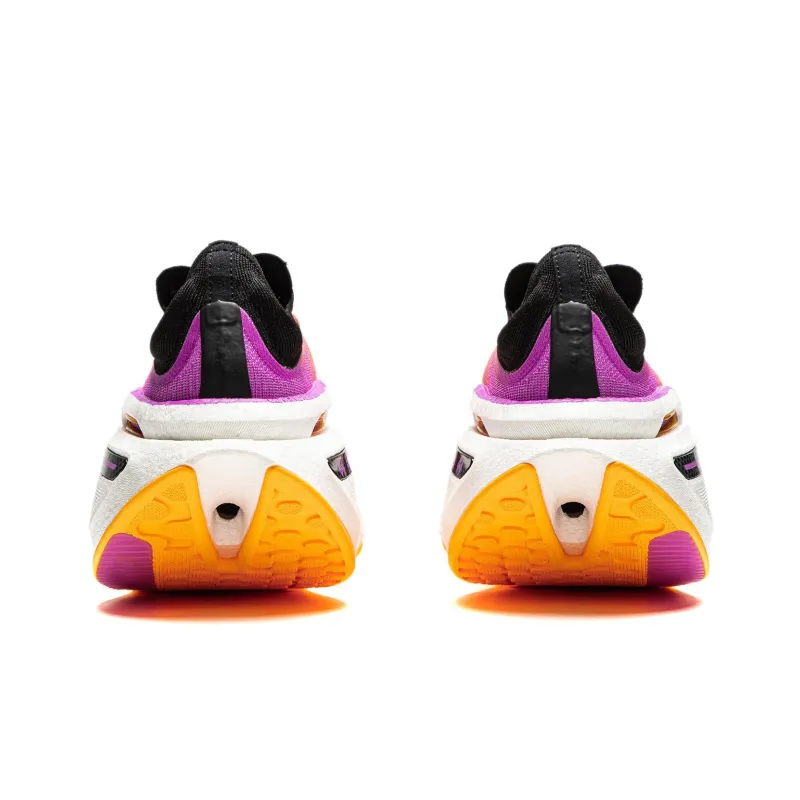 LiNing Shadow 3.0 Cushioned Wear-Resistant Breathable Rebound Low-Top Running Shoes Unisex Orange Black-5