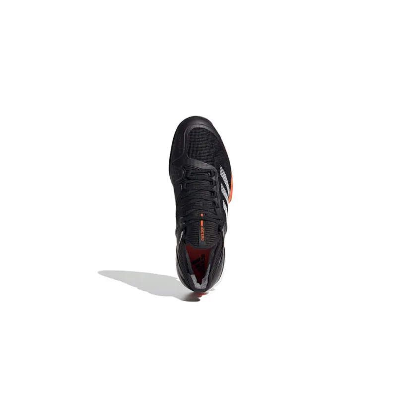 Adidas Ubersonic 2 Clay Court 'Black White Orange'-4