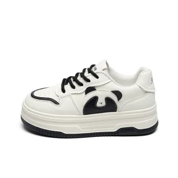 ZHR Small White Shoes Durable Breathable Low Top Skateboard Shoes Women's
