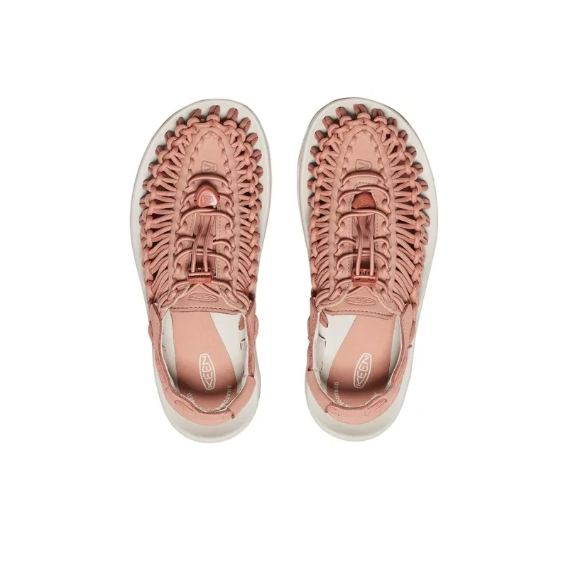 KEEN Uneek Breathable River Trekking Shoes Women's Pink White-3