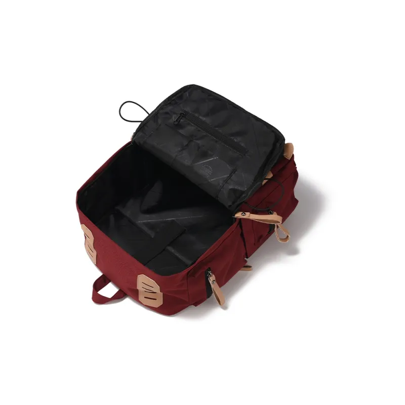 Yohji Kimura Oxford Backpack Regular Unisex Red/Gray/Navy Blue/Black-4