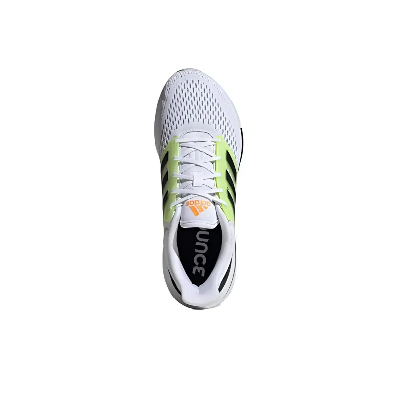 Adidas EQ21 Run Wear-Resistant Low-Top Training Running Shoes Men's Gray Black Green-3