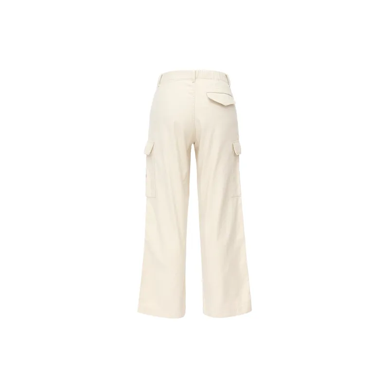 UNIQLO Cargo Pants Women's Light Beige-2
