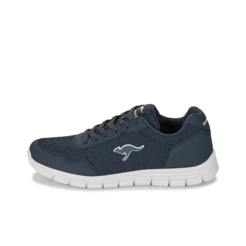 KangaROOS Casual Shoes Men Low-Top Dark Blue/Gray