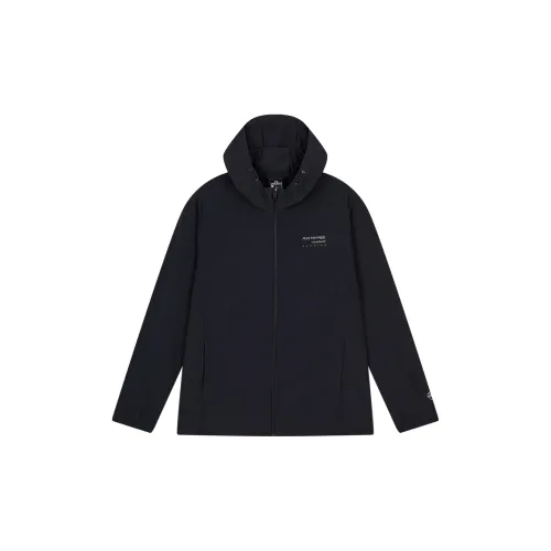 361° Trench Coat Men's Super Black