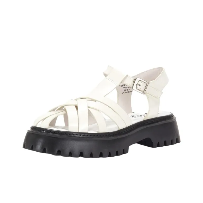 Teenie Weenie Roman Sandals 5.5cm Women's-5
