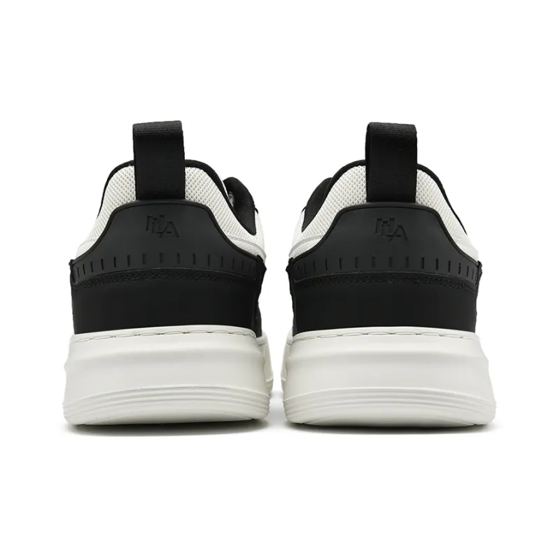 HLA Casual Versatile Lightweight Skateboard Shoes Perforated Breathable Comfortable Sports White Sneakers Men's-10