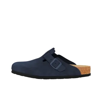 Birkenstock Slip Resistant Slippers Unisex Dark Blue Narrow Fit