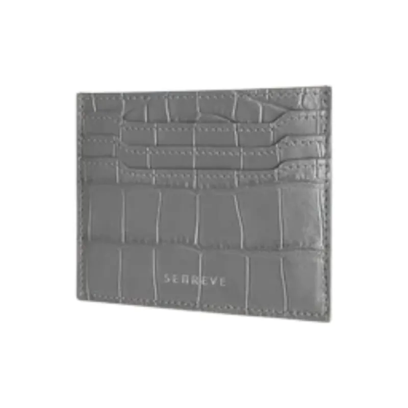 SENREVE Leather Wallet Women's Gray & Silver-1