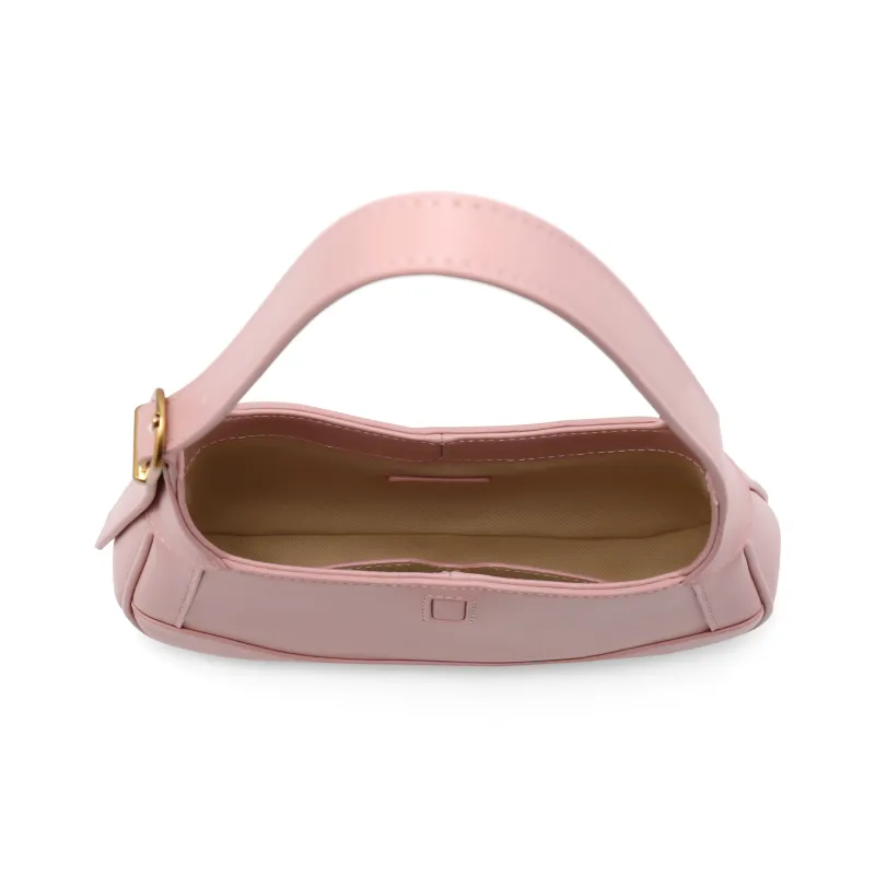 BELLE Premium Texture Shoulder Bag Women's Solid Color Plain-6