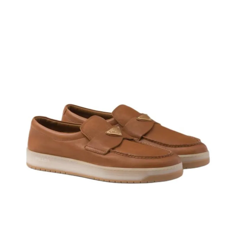 PRADA Loafers Men Caramel-2