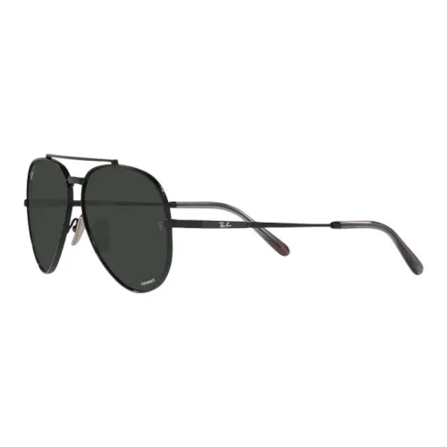RayBan Titanium Alloy Aviator Sunglasses Unisex Multicolor