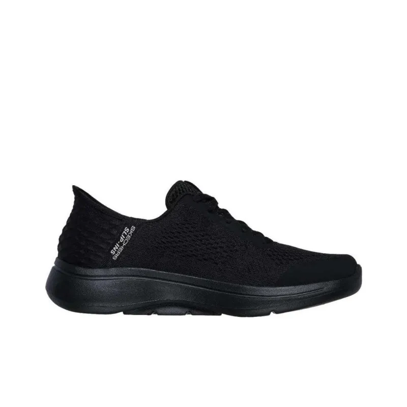 Skechers Go Walk Arch Fit Hands Free Slip Ins Cushioning Wear Resistant Low Top Casual Shoes Men's Black-1