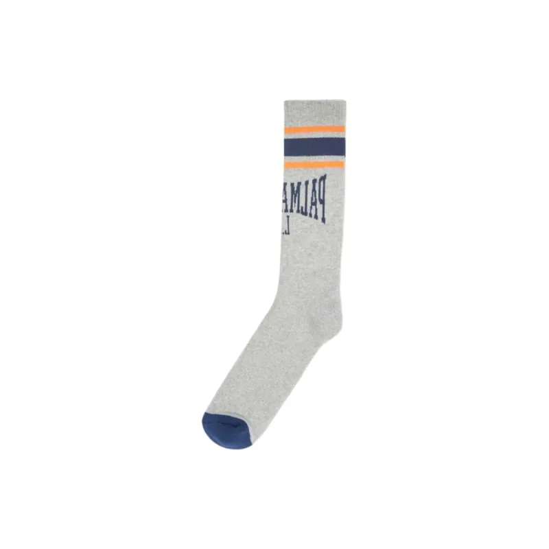 PALM ANGELS Logo Intarsia Socks-0