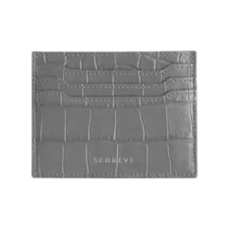 SENREVE Leather Wallet Women's Gray & Silver-0