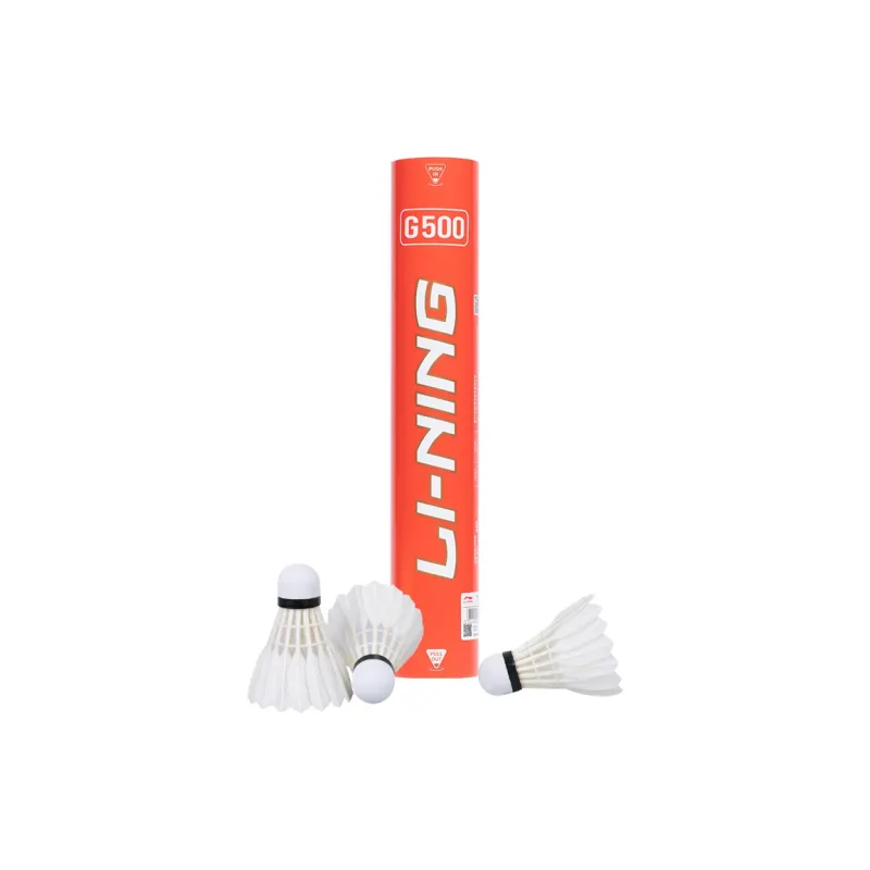 LiNing G100 Goose Feather Shuttlecock 12 Pack Goose Feather Middle Board Duck Feather Outdoor, Indoor Shuttlecocks-6