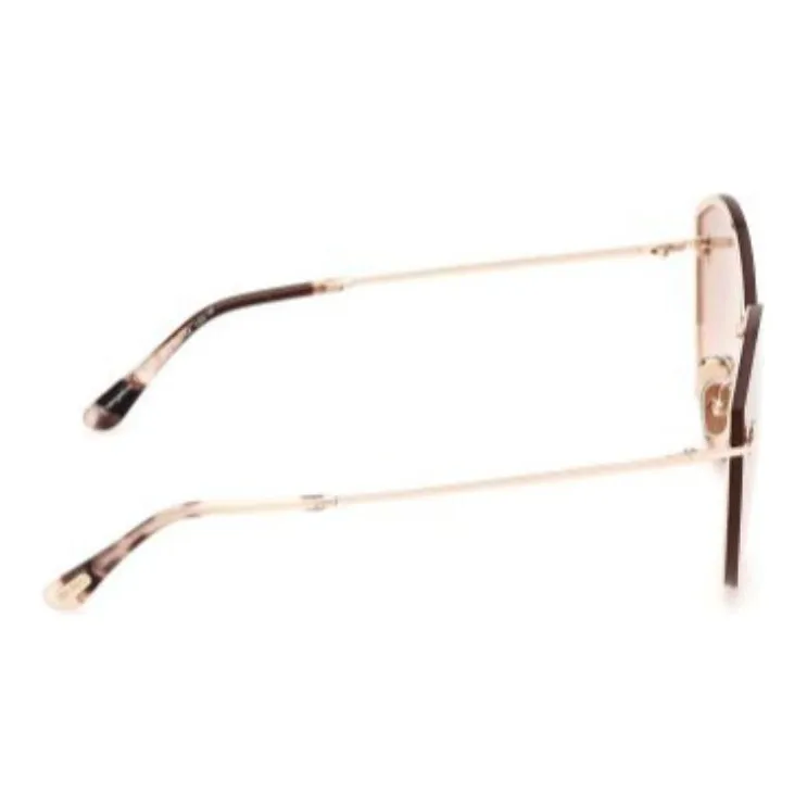 TOM FORD Eyewear Evangeline Oversize-frame Sunglasses-1