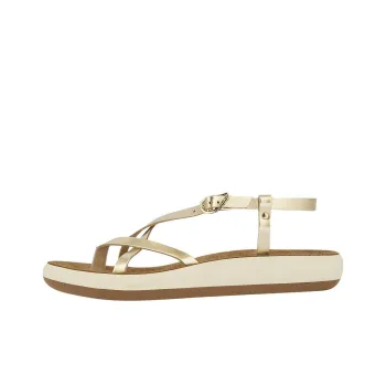 ANCIENT GREEK SANDALS Semele Comfort Strap Sandals Women's Light Gold