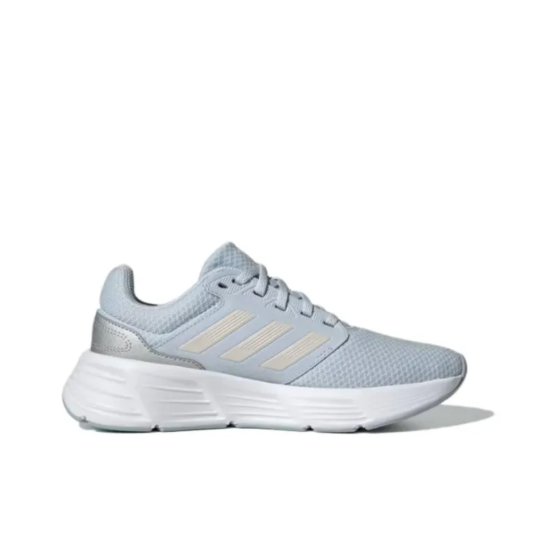 Adidas Galaxy 6 Anti Slip Wear Resistant Low Top Running Shoes Unisex Gray Blue-1