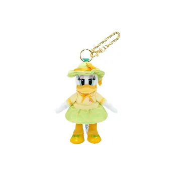 Disney Daisy Shanghai Disney 2024 Summer Mickey Mouse Toy Dolls Plush Pendant 16.5cm Height