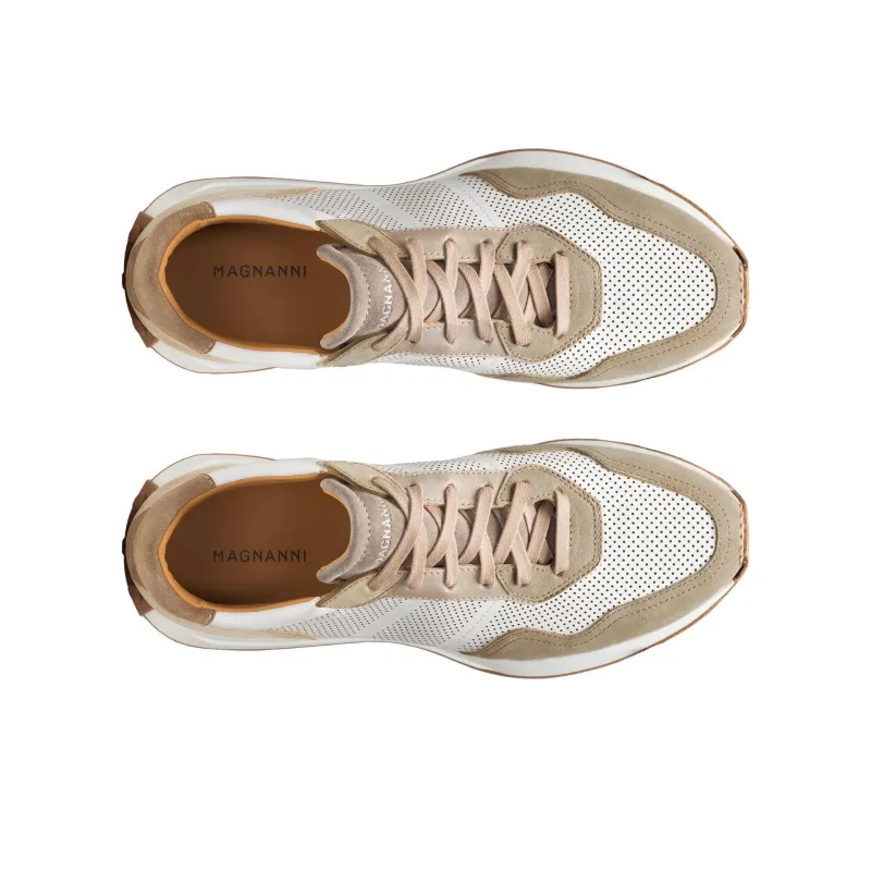 Magnanni Romero Low-Top Casual Shoes Men's Khaki-3