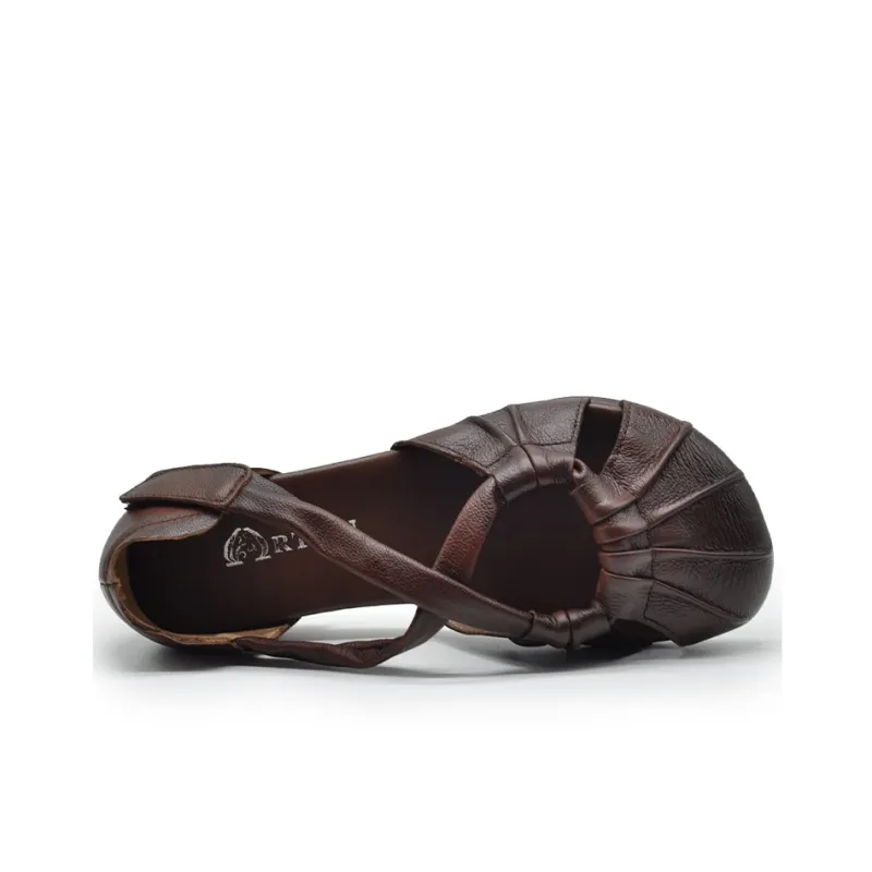 ARTMU Roman Sandals Flat Women's-21
