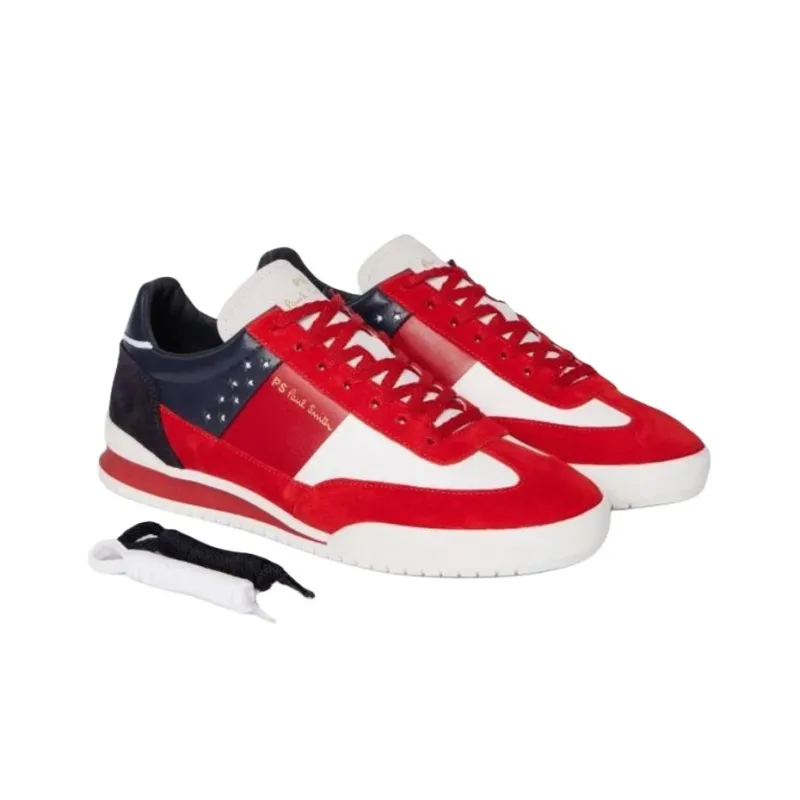 Paul Smith Dover Casual Shoes Men's Red-2