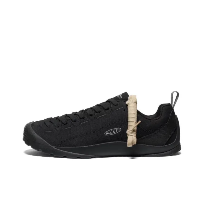 KEEN Jasper Abrasion Resistant Low Top Outdoor Shoes Men's Black-0