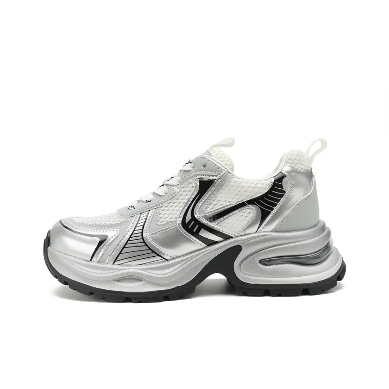 D:FUSE SCANDINAVIA Cushioning Anti-Slip And Wear-Resistant Low-Top Chunky Sneakers Women's-15