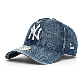 New Era Polyester, Cotton Baseball Caps Unisex Blue