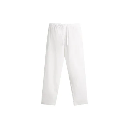 ZARA Casual Pants Men Frosted White