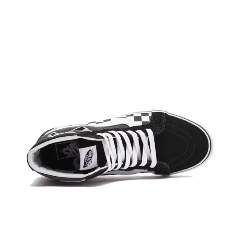 Vans Comfycush SK8 Hi London Plaid Black/White-2