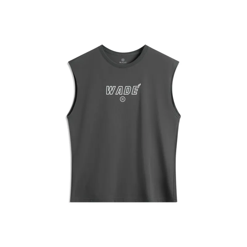 LiNing x ADAM Tank Tops Men's Obsidian Gray-1
