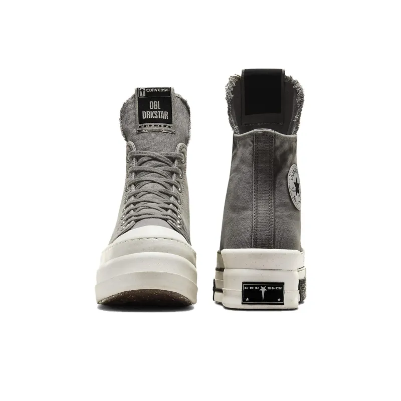 Converse Chuck 70 Anti-Slip Wear-Resistant High-Top Canvas Shoes Unisex Gray White-3