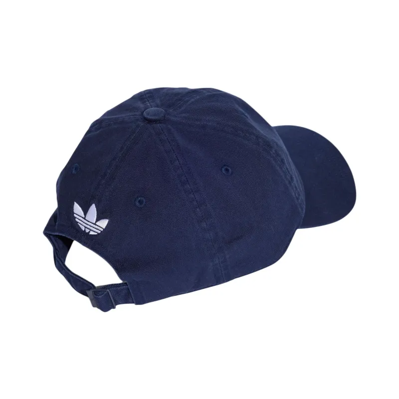 Adidas Cotton Baseball Caps Unisex Blue-1