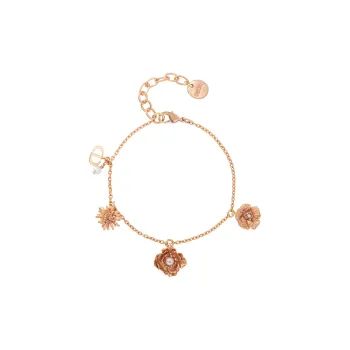 DIOR Metal, Resin Bracelets Women's Rose Gold